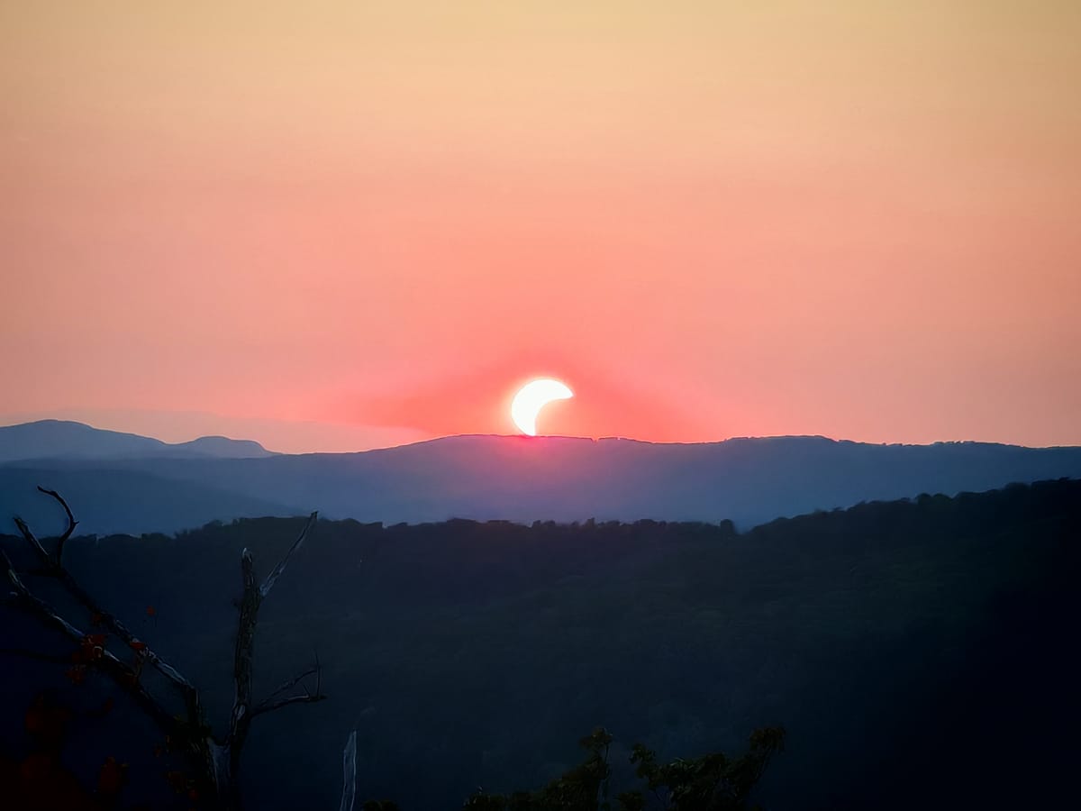 Pomrčina sunca - Zapadni greben Papuka