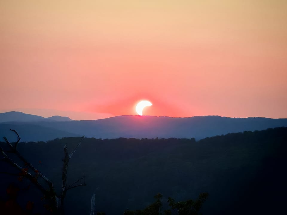 Pomrčina sunca - Zapadni greben Papuka
